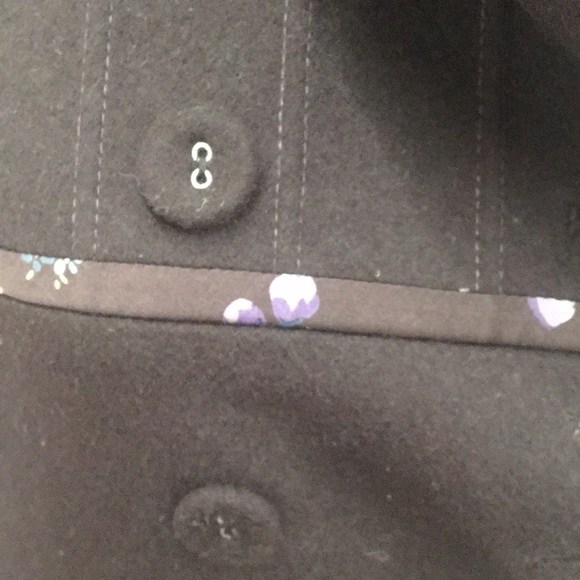 Rebecca Taylor Chocolate Brown Overcoat, Wool - Picture 4 of 13